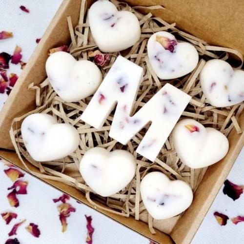 Personalised Heart Soy Wax Melts