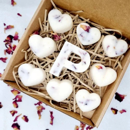 Personalised Heart Soy Wax Melts