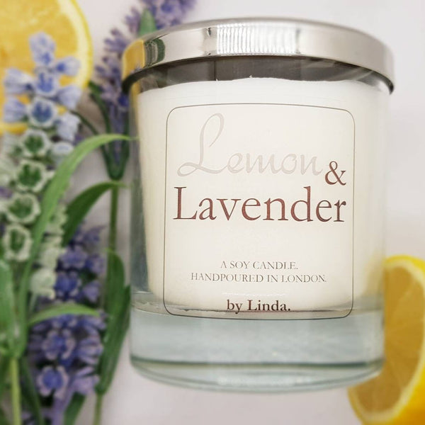 Lemon and Lavender Soy Candle