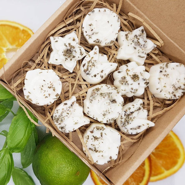 Lime, Basil and Mandarin Soy Wax Melts