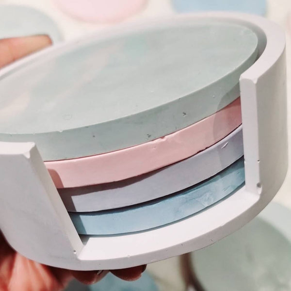 Pastel Coaster Set