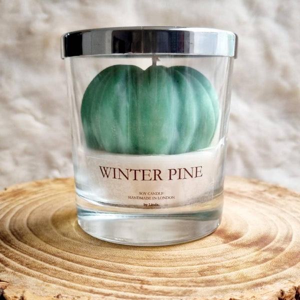 Christmas Winter Pine Candle